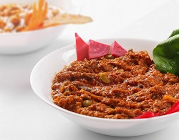 KEEMA MEAT WITH BREAD   